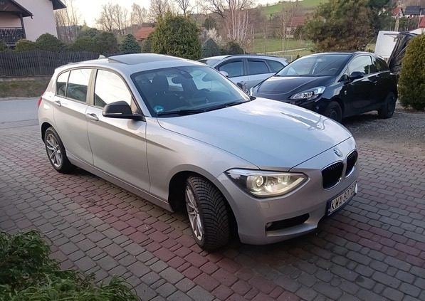 BMW Seria 1 cena 38700 przebieg: 187800, rok produkcji 2013 z Łasin małe 781